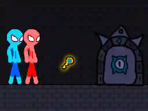 Gra Red and Blue Stickman Rope w Internecie