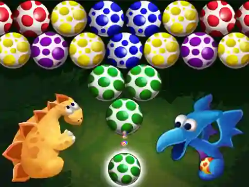 Gra Dino Eggs Bubble Shooter w Internecie