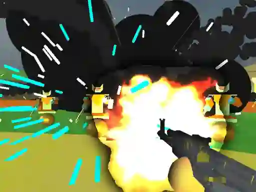 Gra Robot Base Shootout 3D w Internecie