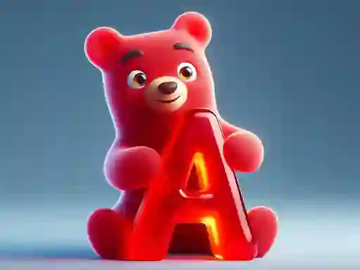 Gra Gummy Letter Pop w Internecie