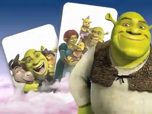 Gra Shrek Memory Card Match w Internecie