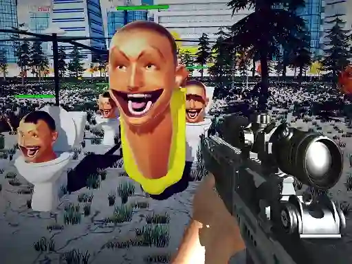 Gra Sniper Survival Skibidi Toilet w Internecie