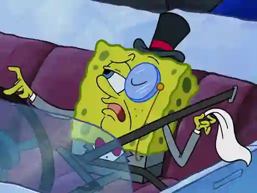 Gra Spongebob Driving Test Hidden w Internecie