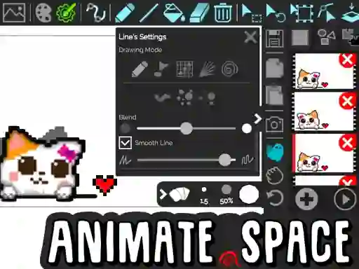 Gra Animate Space w Internecie