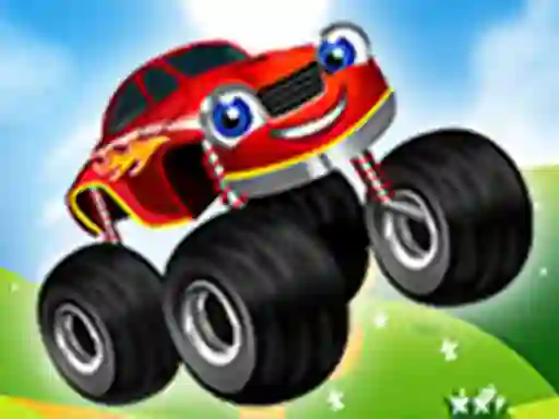Gra Monster Trucks Kids Racing w Internecie