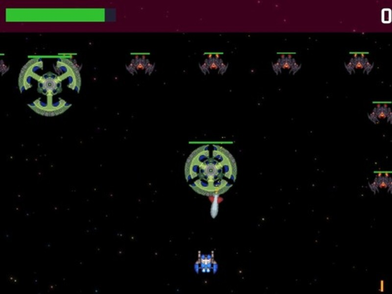 Gra Retro Space War w Internecie