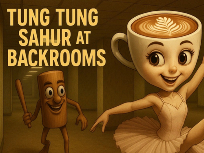 Gra Tung Tung Sahur w pokojach użytkowych w Internecie