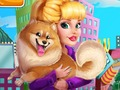 Gra Audrey przyjmuje Puppy  w Internecie