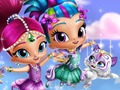 Gra Shimmer and Shine Ubierz  w Internecie
