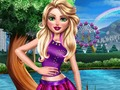 Gra Moda Dziewczyna Na świeżym powietrzu  w Internecie