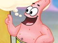 Gra Spongebob spoczywa na nim szkicownik, zgadnij  w Internecie