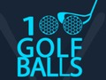 Gra 100 piłek golfowych  w Internecie