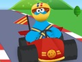 Gra 123 Sesame Street: Cookie Kart Racing w Internecie