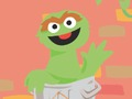 Gra 123 Sesame Street: Oscar's Trash Launch w Internecie