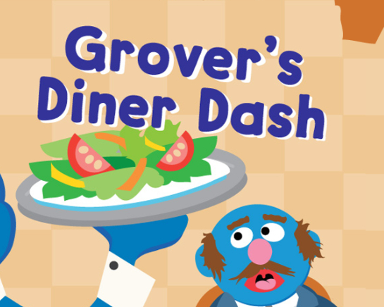 Gra 123 Sesame Street: Grover's Diner Dash w Internecie