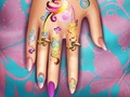 Gra Prawdziwe życie: kwiatowy manicure  w Internecie
