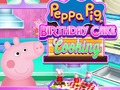 Gra Świnka Peppa Urodziny Ciasto Gotowanie  w Internecie