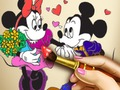Gra Kolorowanka Minnie  w Internecie