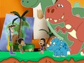 Gra Serwetkowe przygody! Rodzina dinozaurów Rex  w Internecie