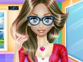 Gra Nerd girl: zajęcia fitness  w Internecie