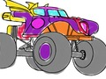 Gra Kolorowanka Monster Truck  w Internecie