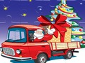 Gra Układanka Santa Trucks  w Internecie
