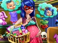 Gra Lady Mommy idzie na zakupy  w Internecie