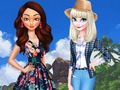 Gra Ląd kontra morze: Moana kontra Elsa  w Internecie