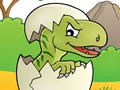 Gra Kolorowanka Dino w Internecie