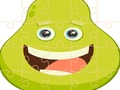 Gra Puzzle owocowe kreskówka  w Internecie