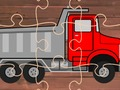 Gra Puzzle dla dzieci ciężarówek  w Internecie
