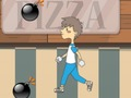 Gra Chłopiec i pizza  w Internecie