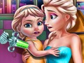 Gra Szczepionki dla małych dzieci z królową lodu  w Internecie