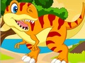 Gra Dino Jigsaw w Internecie