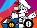 Gra Kolorowanka Mario Driving  w Internecie