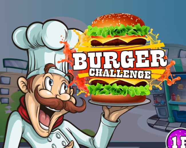 Gra Wyzwanie Burger  w Internecie