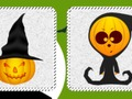 Gra Gra pamięciowa dla dzieci Halloween  w Internecie
