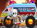 Gra Halloweenowa ciężarówka w Internecie