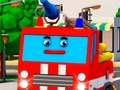 Gra Układanka Fire Truck  w Internecie