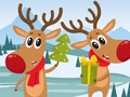 Gra Christmas Deer Jigsaw w Internecie