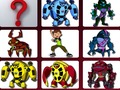 Gra Wyzwanie pamięci Ben 10  w Internecie