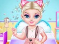 Gra Niegrzeczny weekend Baby Elsa w Internecie