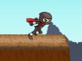 Gra Ninja run podwójny skok w Internecie