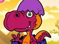 Gra Epoka lodowcowa Śmieszne kolorowanki dinozaury  w Internecie