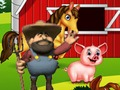 Gra Różnice Farm Cartoon  w Internecie
