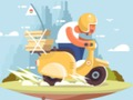 Gra Miasto skuter jeździ jigsaw w Internecie
