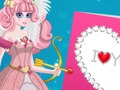 Gra Słodki amorek przygotowuje się na Walentynki  w Internecie