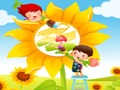 Gra Jigsaw Cute Little Kids  w Internecie