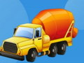Gra Cartoon Trucks Jigsaw w Internecie