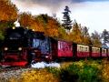 Gra Układanka Old Trains  w Internecie